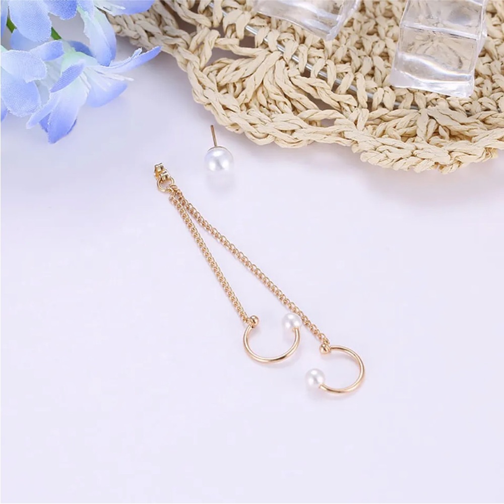 1pcs Fashion Crystal Opal Tears Drop Earring Oval Quartz Bohemian style - Picture 6 of 7